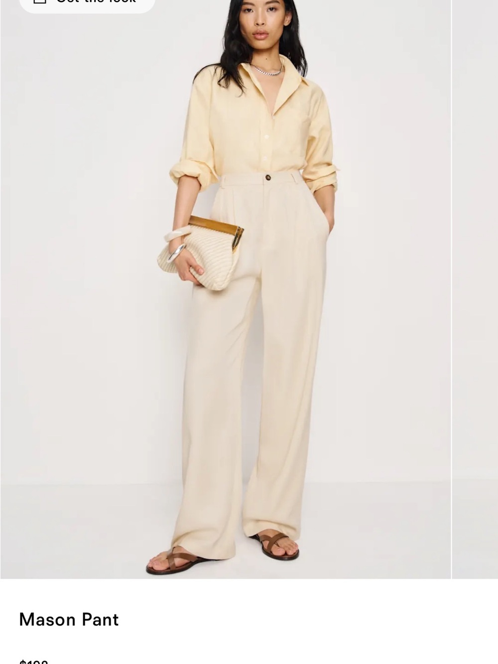 Reformation Mason Pant